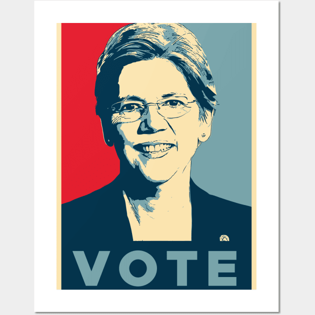 Elizabeth Warren Wall Art by dan89